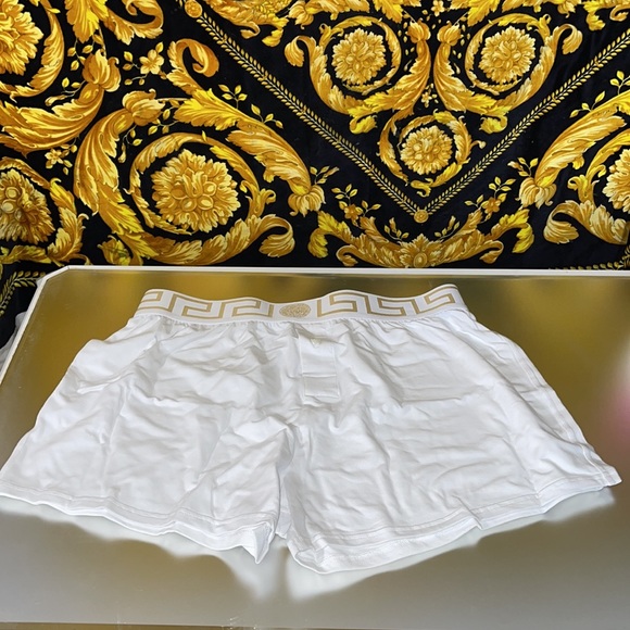 VERSACE UNDERWEAR BOXER STRETCH COTTON MEN’S SIZE LARGE ITALY 5 NEW WITH TAGS. - Picture 9 of 14
